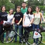 Dragos Bucurenci si biciclisti cicloteque